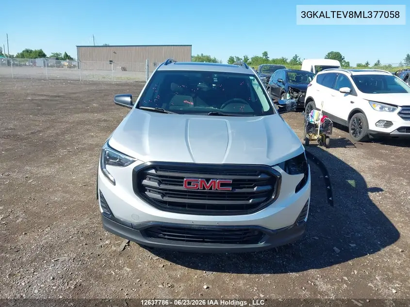 2021 GMC TERRAIN VIN 3GKALTEV8ML377058 — фото 12