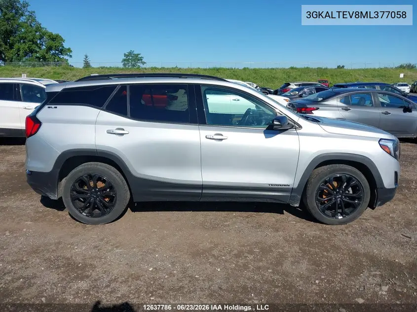 2021 GMC TERRAIN VIN 3GKALTEV8ML377058 — фото 13