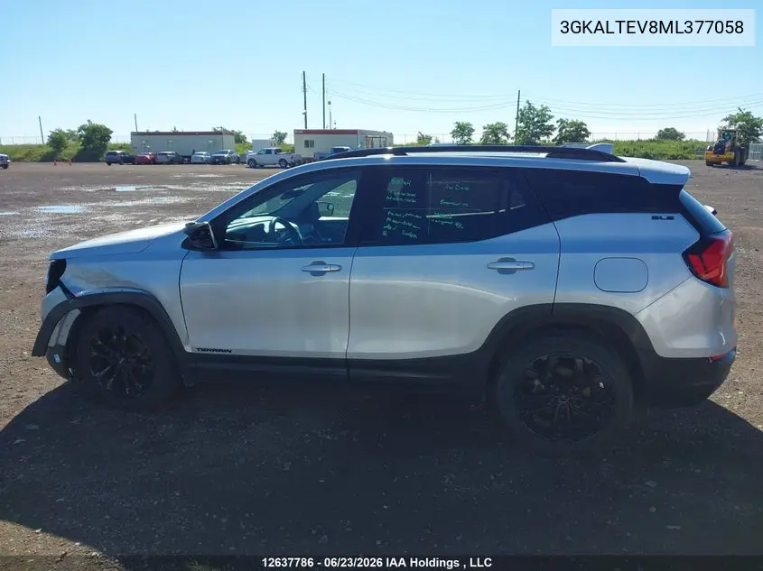 2021 GMC TERRAIN VIN 3GKALTEV8ML377058 — фото 14
