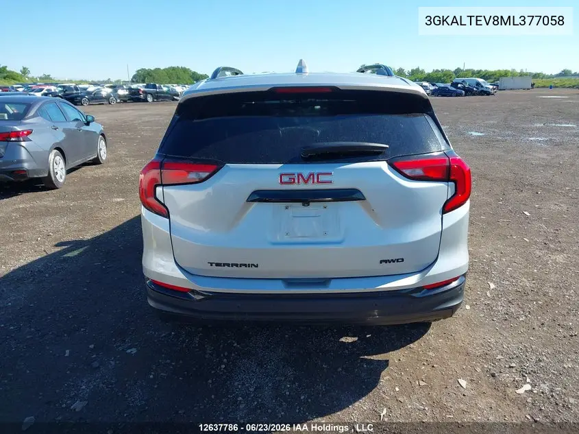 2021 GMC TERRAIN VIN 3GKALTEV8ML377058 — фото 16