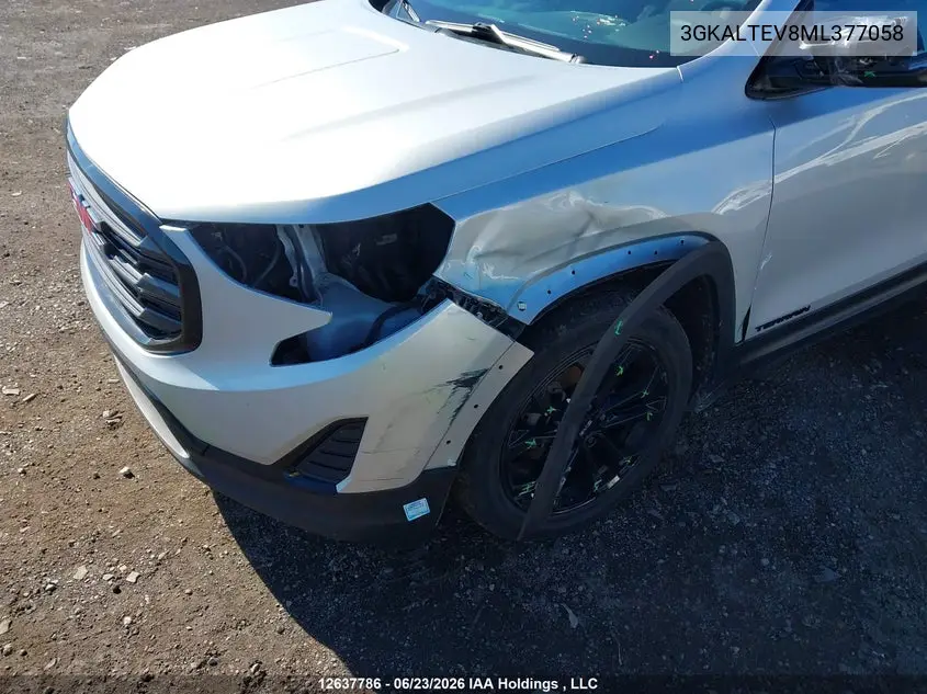 2021 GMC TERRAIN VIN 3GKALTEV8ML377058 — фото 6