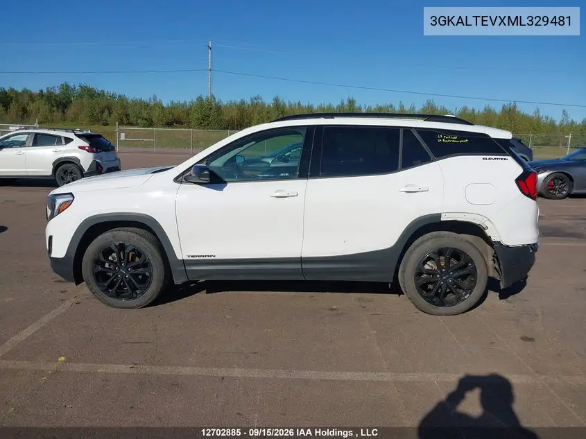 2021 GMC TERRAIN VIN 3GKALTEVXML329481 — фото 14