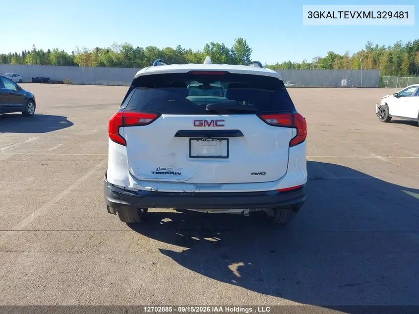 2021 GMC TERRAIN VIN 3GKALTEVXML329481 — фото 16