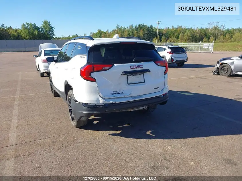 2021 GMC TERRAIN VIN 3GKALTEVXML329481 — фото 6