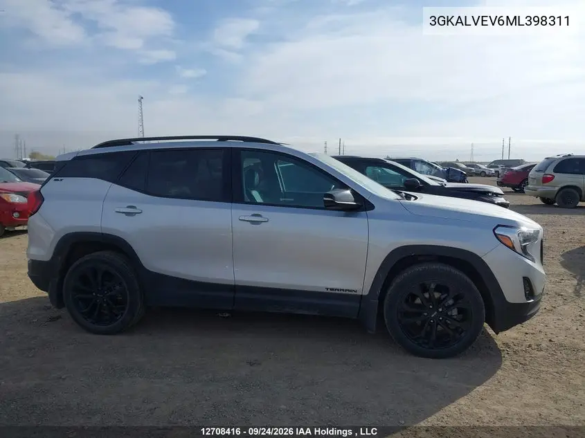 2021 GMC TERRAIN VIN 3GKALVEV6ML398311 — фото 14