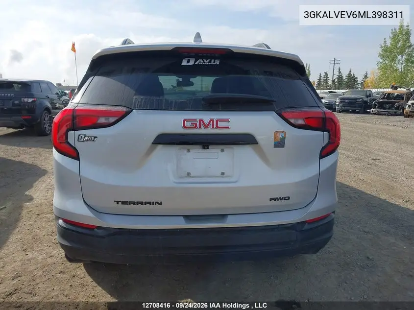 2021 GMC TERRAIN VIN 3GKALVEV6ML398311 — фото 17