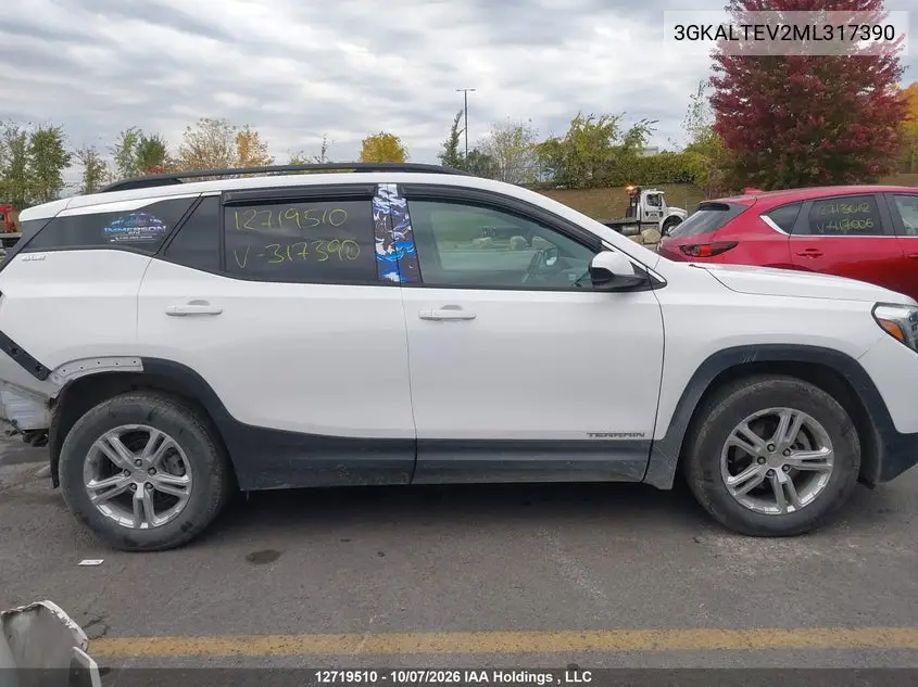 2021 GMC TERRAIN VIN 3GKALTEV2ML317390 — фото 14