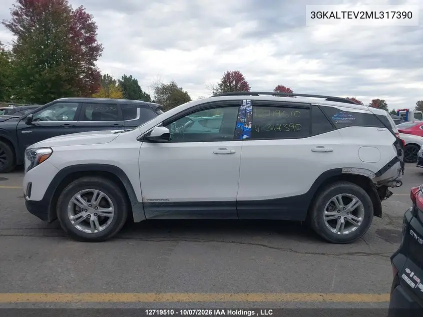 2021 GMC TERRAIN VIN 3GKALTEV2ML317390 — фото 15