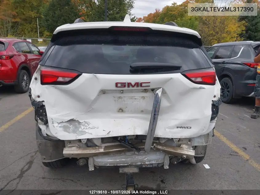 2021 GMC TERRAIN VIN 3GKALTEV2ML317390 — фото 17