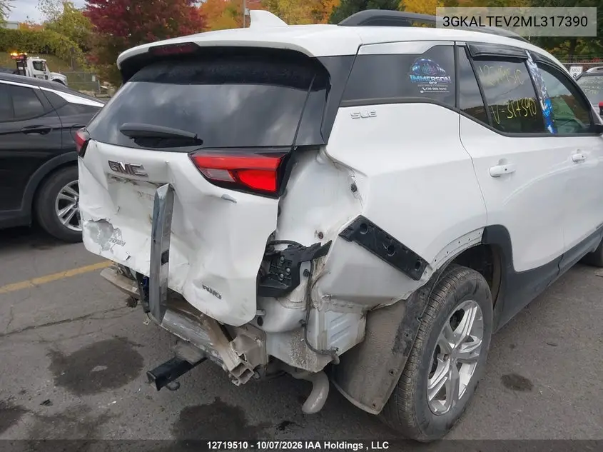 2021 GMC TERRAIN VIN 3GKALTEV2ML317390 — фото 21
