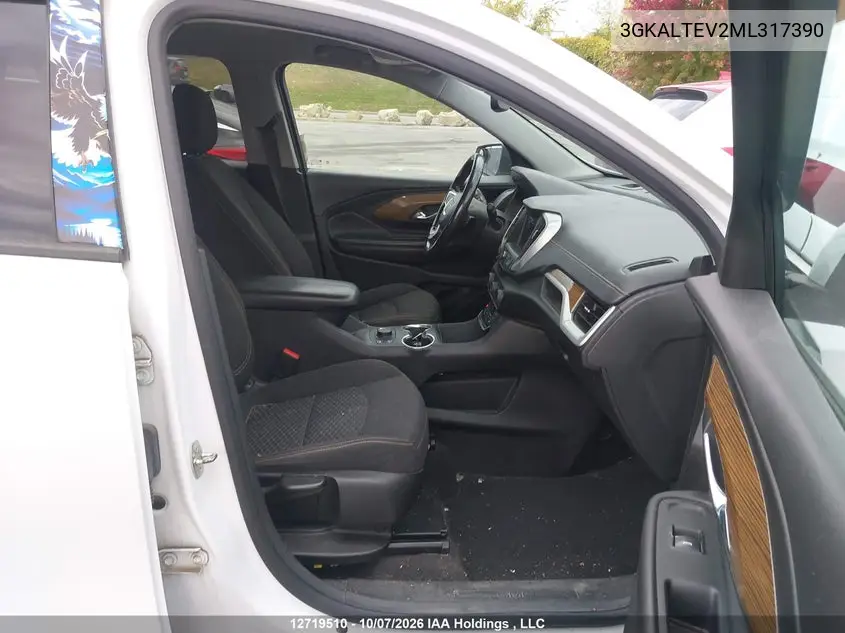2021 GMC TERRAIN VIN 3GKALTEV2ML317390 — фото 5