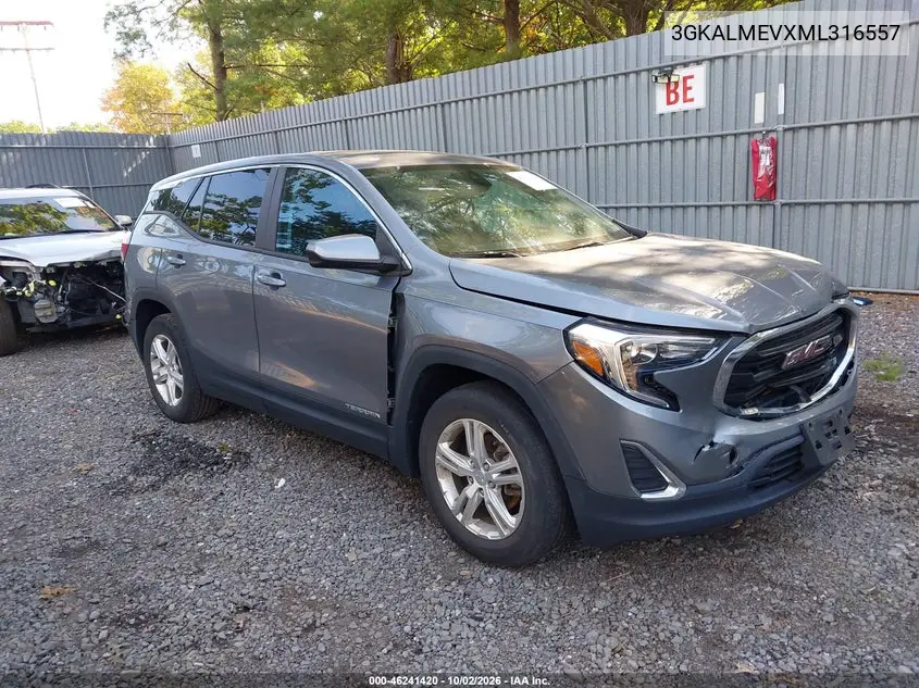 GMC TERRAIN 2021, VIN 3GKALMEVXML316557