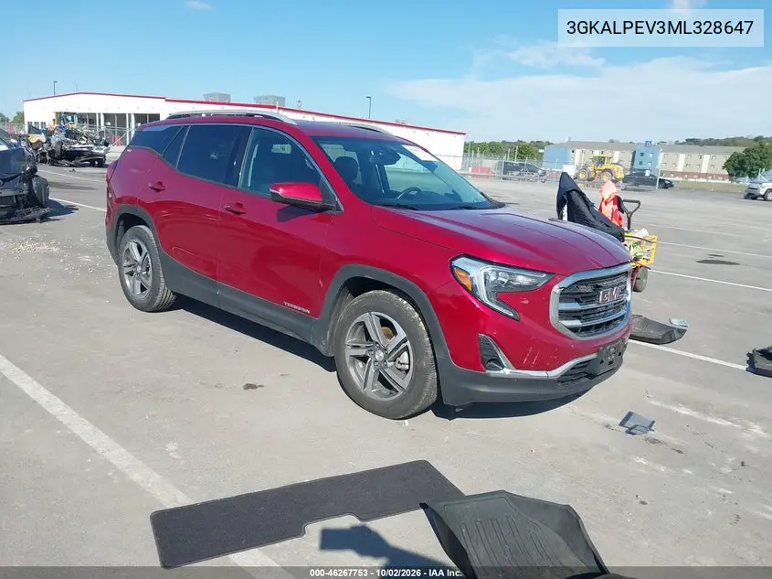 GMC TERRAIN 2021, VIN 3GKALPEV3ML328647