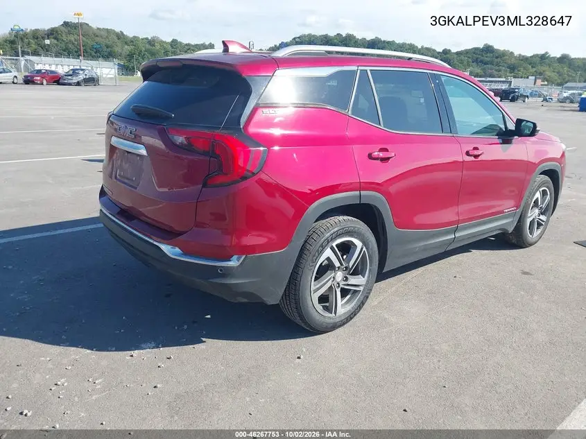 2021 GMC TERRAIN VIN 3GKALPEV3ML328647 — фото 4