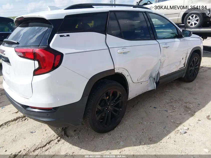 2021 GMC TERRAIN VIN 3GKALMEV0ML354184 — фото 4