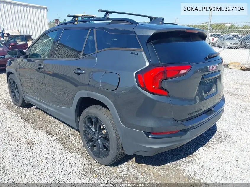 2021 GMC TERRAIN VIN 3GKALPEV9ML327194 — фото 3