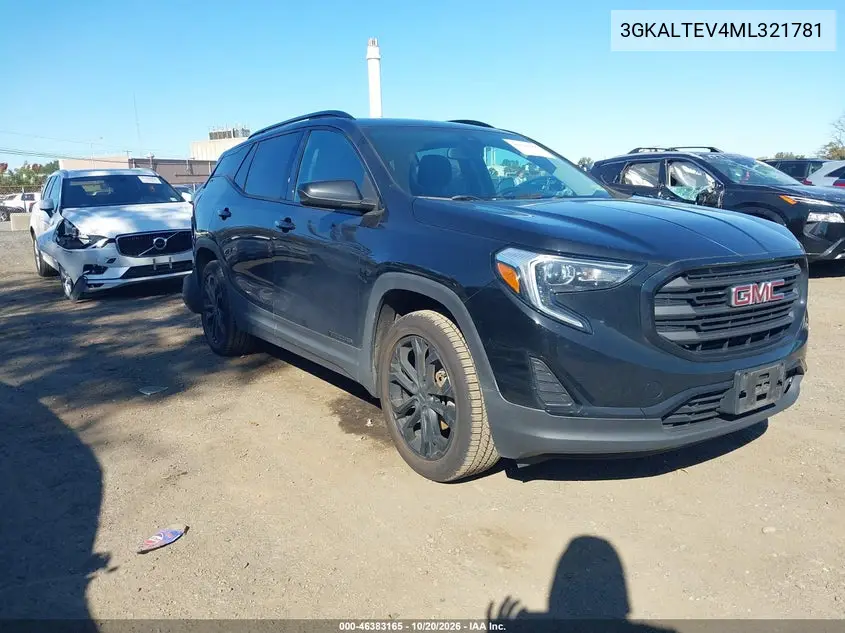 GMC TERRAIN 2021, VIN 3GKALTEV4ML321781