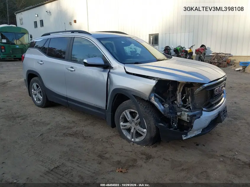 GMC TERRAIN 2021, VIN 3GKALTEV3ML398108