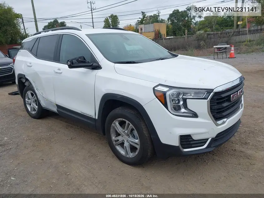 GMC TERRAIN 2022, VIN 3GKALTEV9NL231141