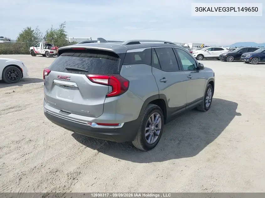2023 GMC TERRAIN VIN 3GKALVEG3PL149650 — фото 4