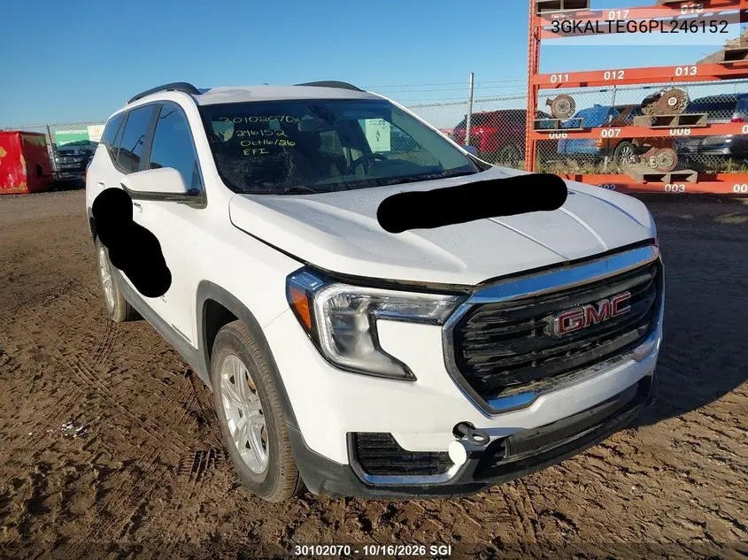 GMC TERRAIN 2023, VIN 3GKALTEG6PL246152
