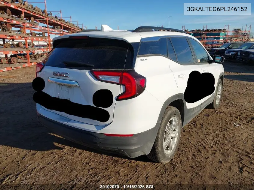 2023 GMC TERRAIN VIN 3GKALTEG6PL246152 — фото 4