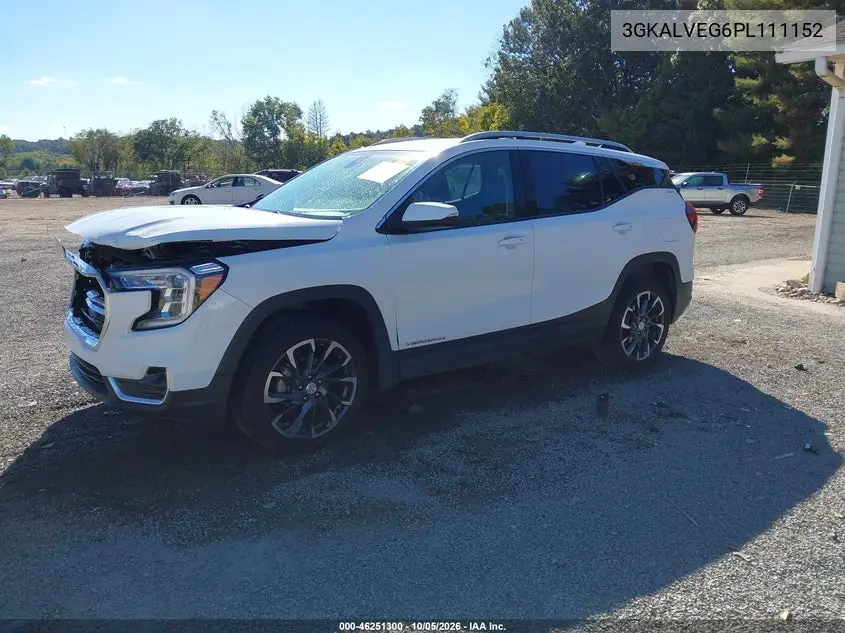 2023 GMC TERRAIN VIN 3GKALVEG6PL111152 — фото 2