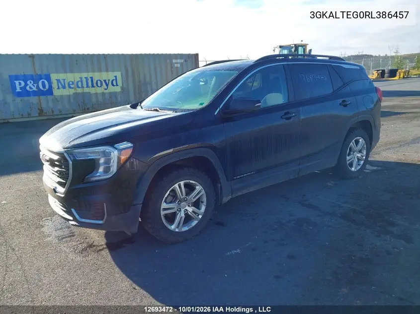 2024 GMC TERRAIN VIN 3GKALTEG0RL386457 — фото 2
