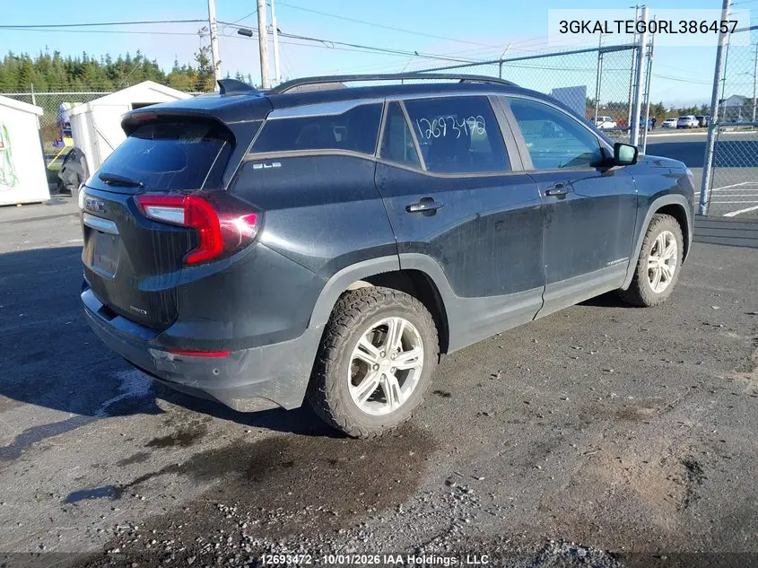 2024 GMC TERRAIN VIN 3GKALTEG0RL386457 — фото 4