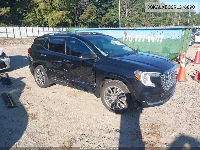 GMC TERRAIN 2024, VIN 3GKALXEG6RL316890
