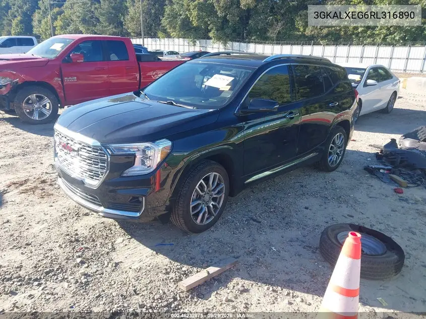 2024 GMC TERRAIN VIN 3GKALXEG6RL316890 — фото 2
