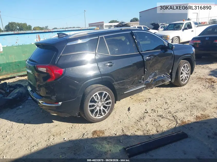 2024 GMC TERRAIN VIN 3GKALXEG6RL316890 — фото 4