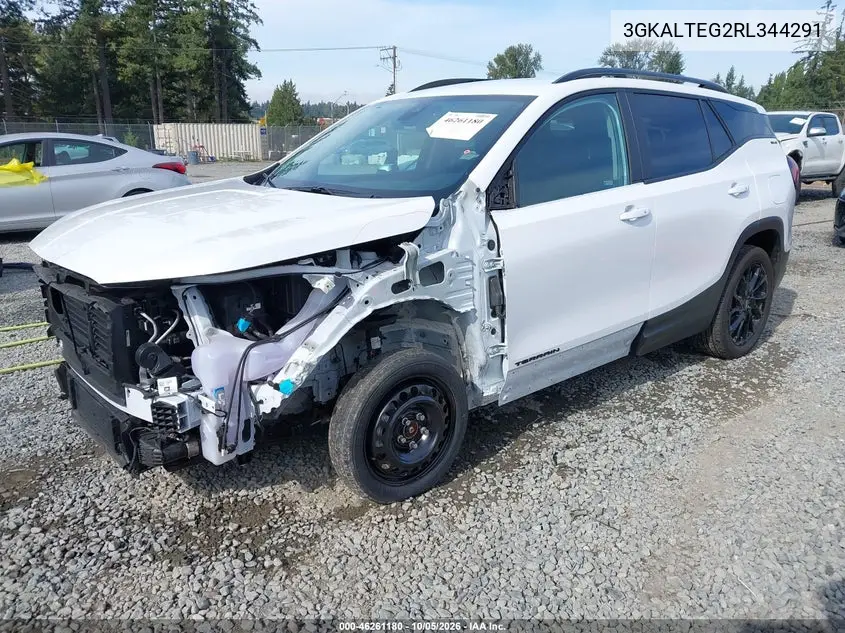 2024 GMC TERRAIN VIN 3GKALTEG2RL344291 — фото 2