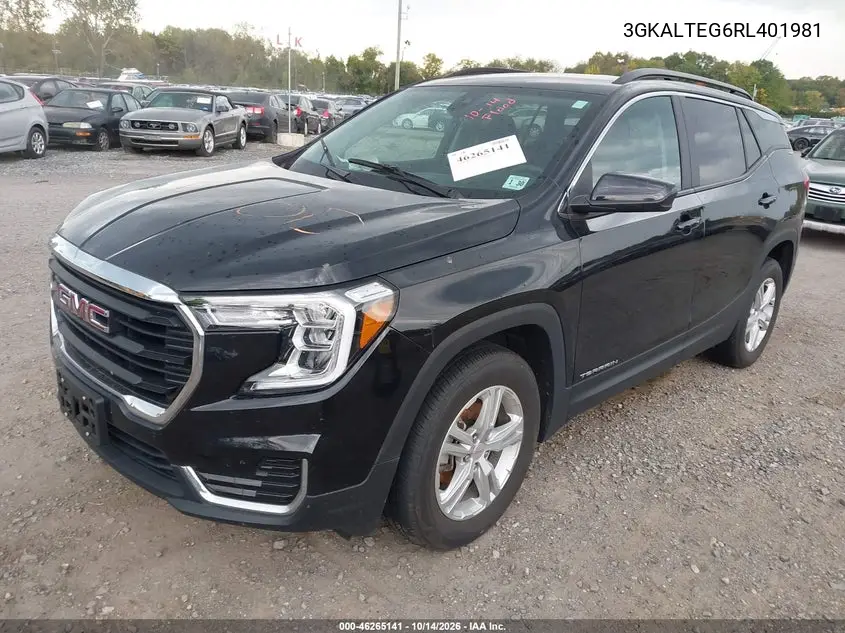 2024 GMC TERRAIN VIN 3GKALTEG6RL401981 — фото 2