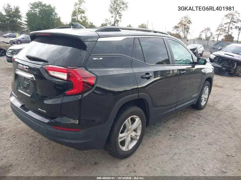 2024 GMC TERRAIN VIN 3GKALTEG6RL401981 — фото 4