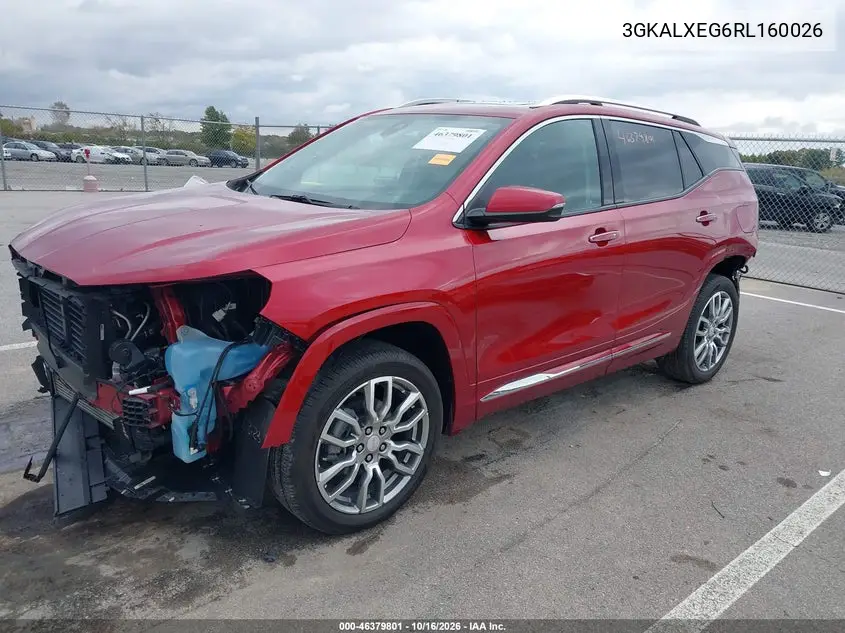 2024 GMC TERRAIN VIN 3GKALXEG6RL160026 — фото 2