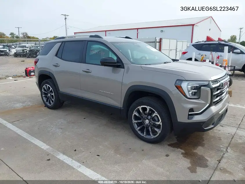 GMC TERRAIN 2025, VIN 3GKALUEG6SL223467
