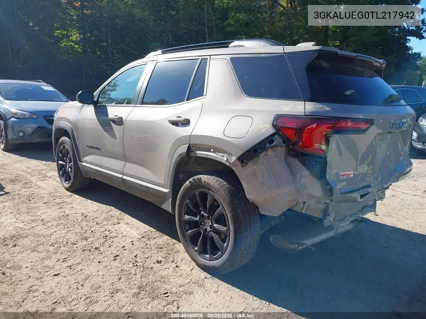 2026 GMC TERRAIN VIN 3GKALUEG0TL217942 — фото 3