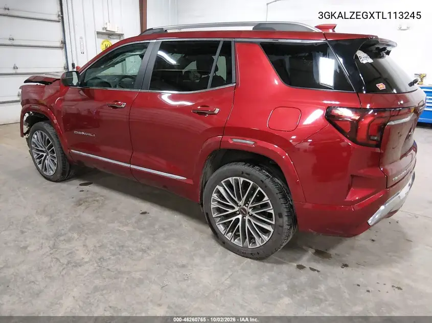 2026 GMC TERRAIN VIN 3GKALZEGXTL113245 — фото 3