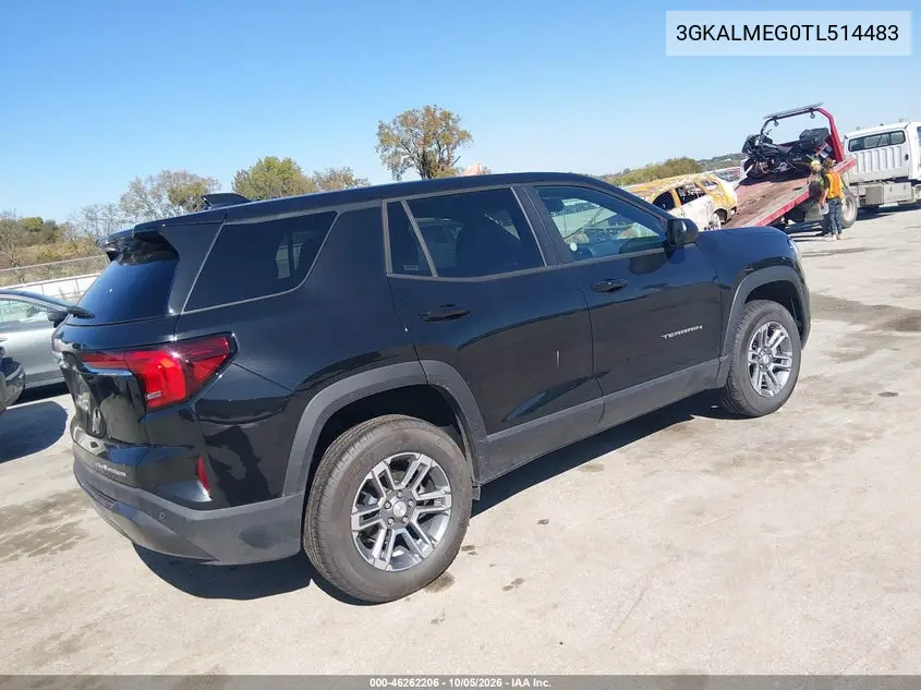 2026 GMC TERRAIN VIN 3GKALMEG0TL514483 — фото 4