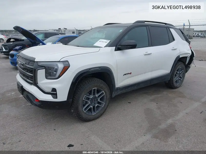 2026 GMC TERRAIN VIN 3GKALYEG0TL498938 — фото 2