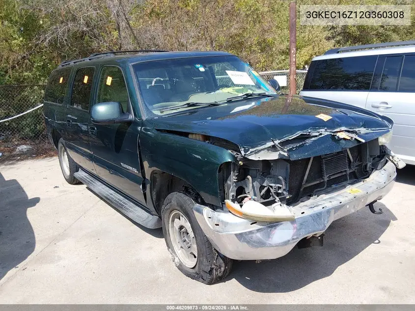 GMC YUKON 2002, VIN 3GKEC16Z12G360308