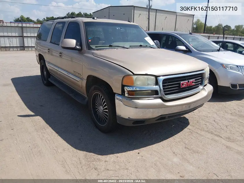 GMC YUKON 2005, VIN 3GKFK16Z15G117710