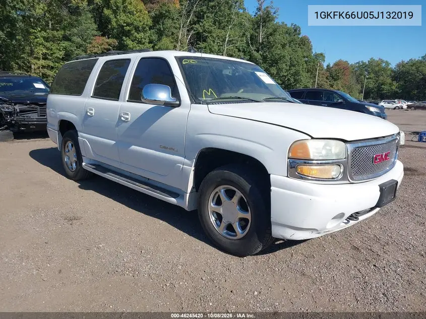 GMC YUKON 2005, VIN 1GKFK66U05J132019