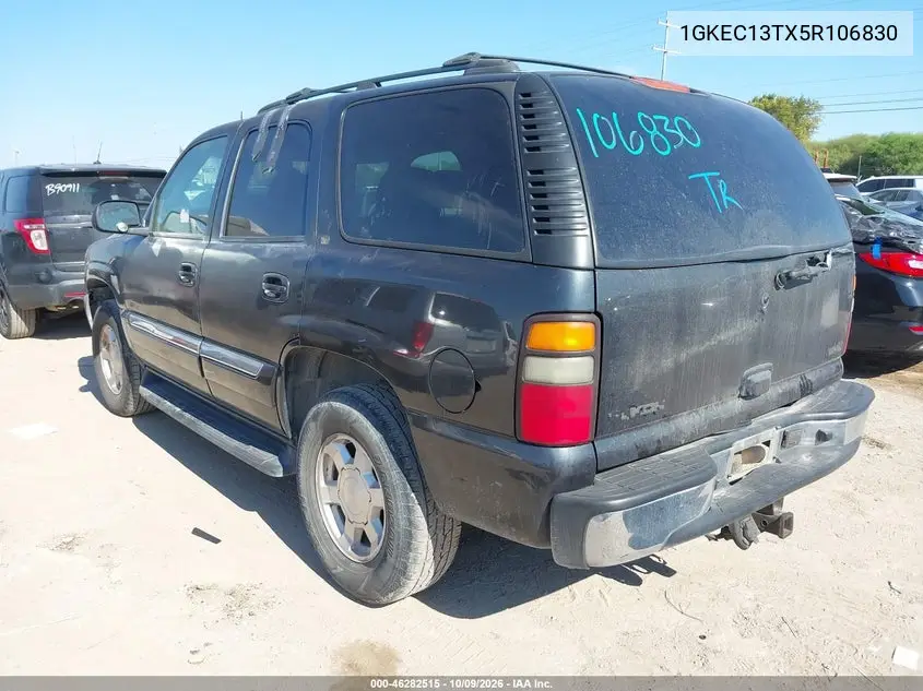 2005 GMC YUKON VIN 1GKEC13TX5R106830 — фото 3