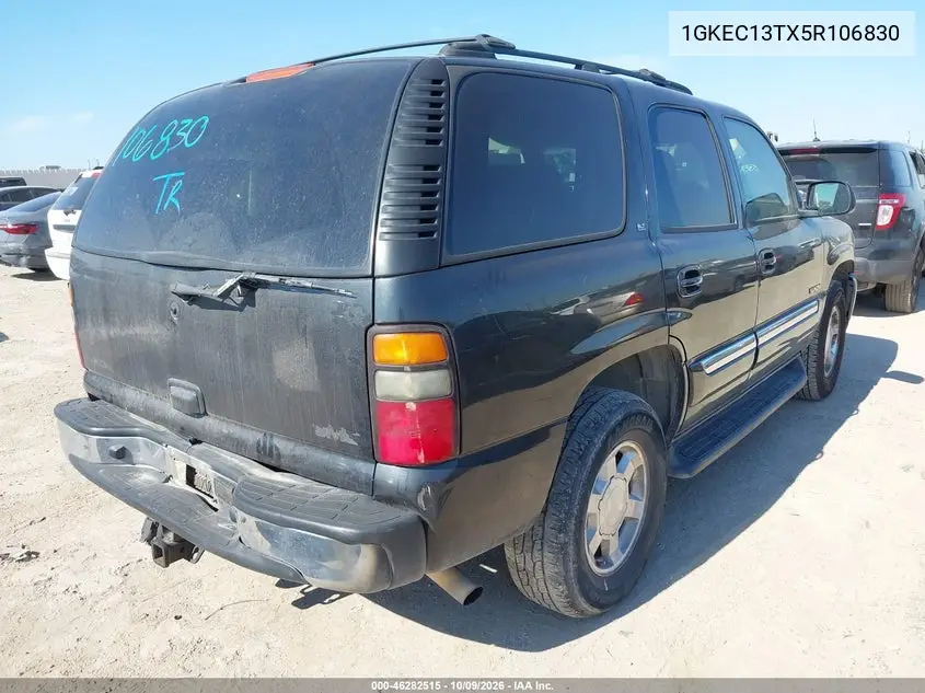2005 GMC YUKON VIN 1GKEC13TX5R106830 — фото 4
