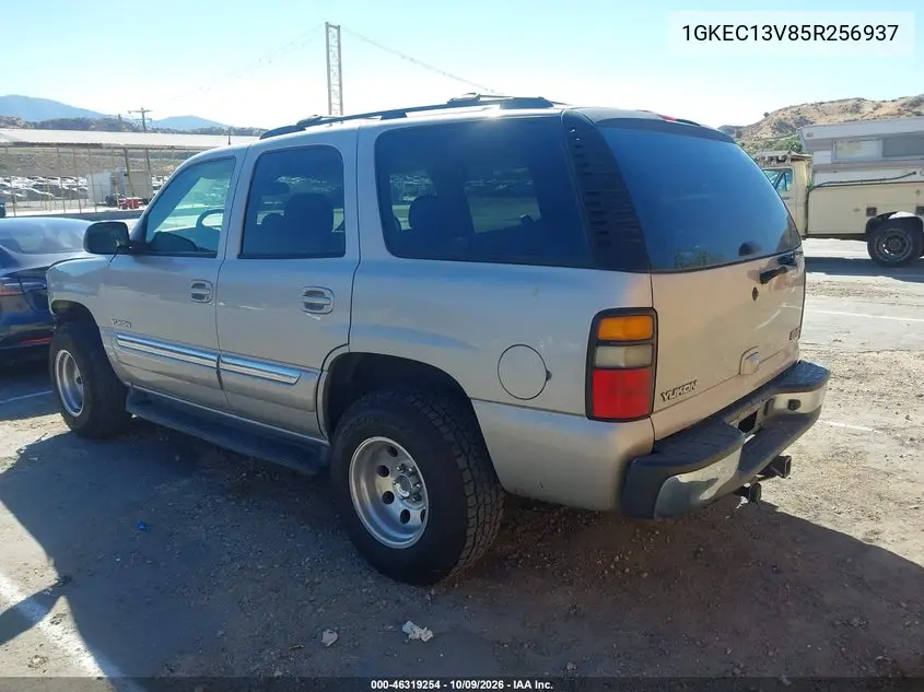 2005 GMC YUKON VIN 1GKEC13V85R256937 — фото 3