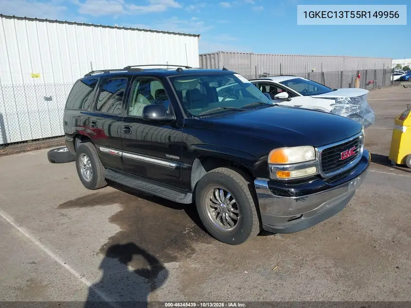 2005 GMC YUKON VIN 1GKEC13T55R149956 — фото 2