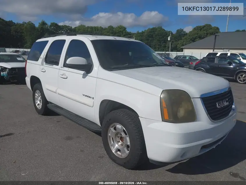 GMC YUKON 2007, VIN 1GKFC13017J289899