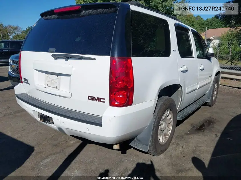2007 GMC YUKON VIN 1GKFC13J27R240740 — фото 4